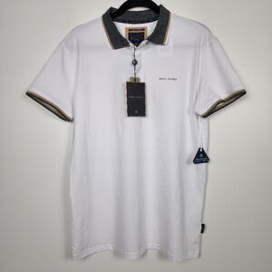 Marc Asher White Polo Shirt
